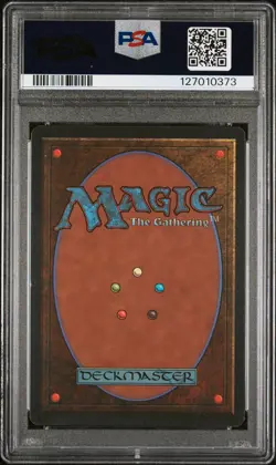 1995 MAGIC: THE GATHERING 4TH EDITION PARALYZE PSA 8 - Image 2