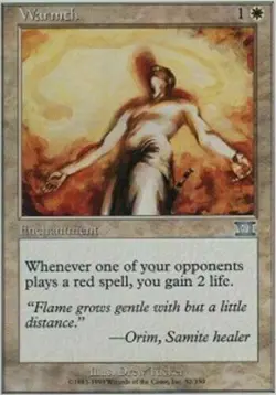 4 Warmth - LP - 6th Edition - mtg - x4 4x - Image 1