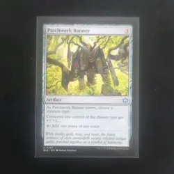 Magic: The Gathering Patchwork Banner Bloomburrow Artifact Regular Uncommon - Image 1
