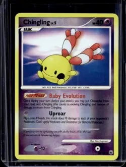 2008 Pokemon Diamond & Pearl Majestic Dawn Chingling Reverse Holo #58/100 - Image 1