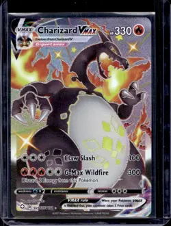 2021 Pokemon SWSH Shining Fates Charizard VMAX Shiny Vault #SV107/SV122 - Image 1