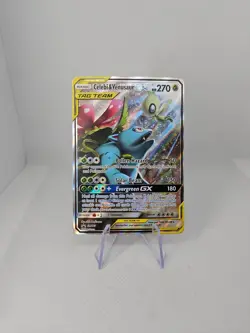 Celebi & Venusaur GX SM167 SM Promo Holo Near Mint Pokemon TCG - Image 1