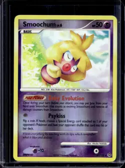 2007 Pokemon Diamond & Pearl Secret Wonders Smoochum Reverse Holo #67/132 - Image 1