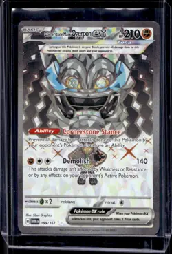 2024 Pokemon Twilight Masquerade Cornerstone Mask Ogerpon ex #199/167 - Image 1
