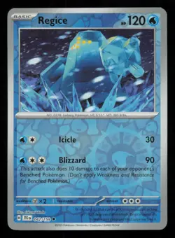 Regice 042/159 Pokemon Journey Together Uncommon Near Mint REVERSE HOLO NM - Image 1