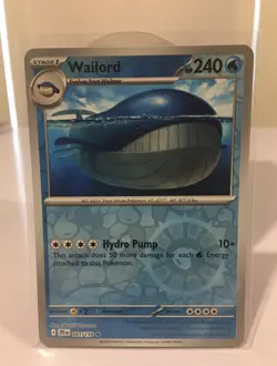 Wailord 041/159 Rev Holo Pokemon TCG 2025! Near Mint! Extra Cards! Read Desc! - Image 1