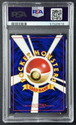 DARK KADABRA PSA 9 1997 POKEMON TEAM ROCKET JAPANESE JP #064 MINT 9618 - Image 2