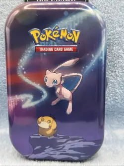 Pokemon EMPTY Mini Tin Kanto Power Mew Psyduck - Image 2