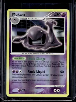 2007 Pokemon Diamond & Pearl Secret Wonders Muk Reverse Holo #56/132 - Image 1