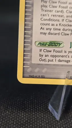 Claw Fossil - 78/92 Reverse Holo Legend Maker - Pokemon TCG - Image 3