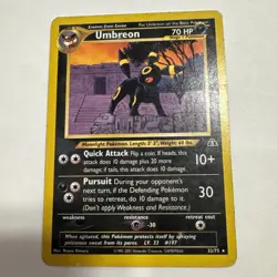 2001 Pokemon Neo Discovery Umbreon #32/75 - Image 1
