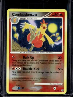 2008 Pokemon Diamond & Pearl Great Encounters Combusken Reverse Holo #35/106 - Image 1