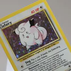Pokemon TCG - Clefairy 5/102 Base Set Holo Rare WOTC 1999 - EXC/NM - Image 1