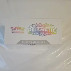 Pokemon Prismatic Evolutions Elite Trainer Box Eevee Booster Promo English 2025 - Image 2