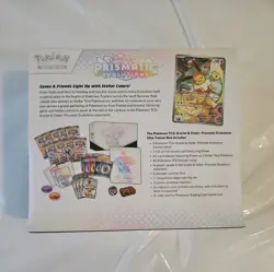 Pokemon Prismatic Evolutions Elite Trainer Box Eevee Booster Promo English 2025 - Image 3