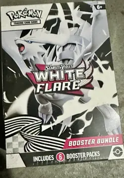 Pokemon TCG Scarlet & Violet White Flare Booster Bundle Box Reshiram 2025 - Image 1
