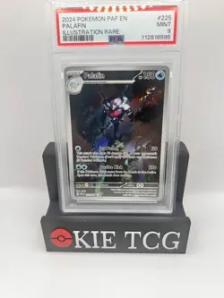 2024 POKEMON PAF EN-PALDEAN FATES ILLUSTRATION RARE #225 PALAFIN PSA 9 - Image 1