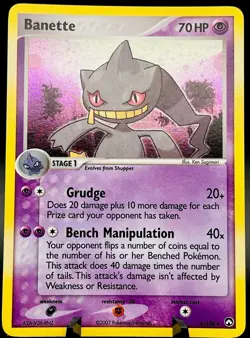 Banette 4/108 EX Power Keepers Holo Rare 2007 Pokemon TCG - Image 1