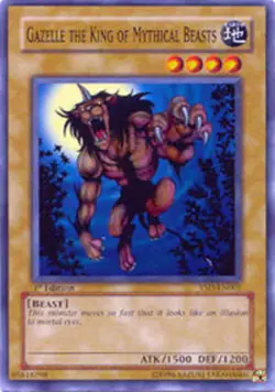 Gazelle the King of Mythical Beasts - YSD-EN001 - Common - Unlimited Edition - H - Image 1