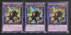 2024 YUGIOH MP24 SECRET RARE CHIMERA THE KING OF PHANTOM BEASTS X3 NM SET - Image 1