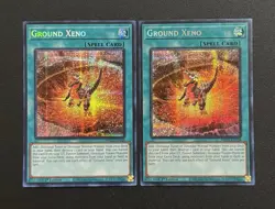 2024 YUGIOH MP24 SECRET RARE GROUND XENO X2 NM - Image 1