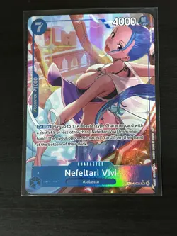 Nefeltari Vivi (Alternate Art) EB04-025 The Azure Sea's Seven Foil - Image 1