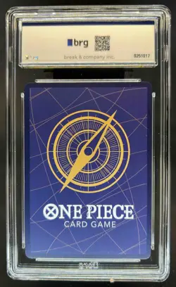 2025 One Piece Korean Wings Captain Roronoa Zoro Manga Alt Art #OP06-118 BRG 10 - Image 2