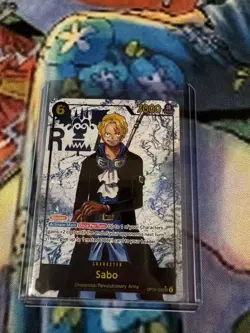 One Piece Carrying On His Will Sabo Parallel OP13-120 SEC* secret rare English - Image 3