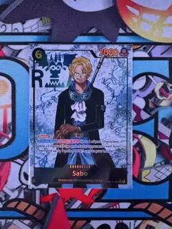 Sabo (120) (Parallel) OP13-120 English SEC Carrying On His Will One Piece Card - Image 1