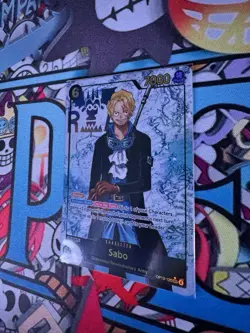 Sabo (120) (Parallel) OP13-120 English SEC Carrying On His Will One Piece Card - Image 3