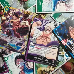 Monkey.D.Luffy 10 Card Mixed Lot - One Piece TCG Near-Mint - Image 1
