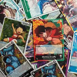 Monkey.D.Luffy 10 Card Mixed Lot - One Piece TCG Near-Mint - Image 3