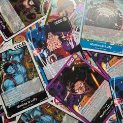 Monkey.D.Luffy 10 Card Mixed Lot - One Piece TCG Near-Mint - Image 4