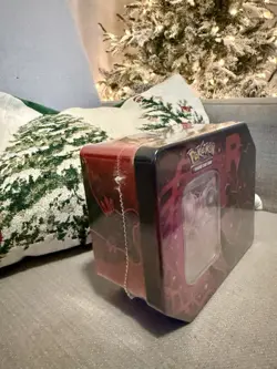 Pokemon TCG Destined Rivals Team Rocket Tin Mewtwo EX BRAND NEW SEALED IN HAND! - Image 2