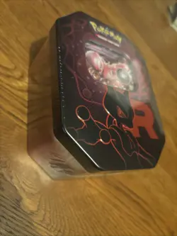 Pokemon TCG - Team Rocket Tin Destined Rivals - Mewtwo - Sealed & Brand New - Image 2