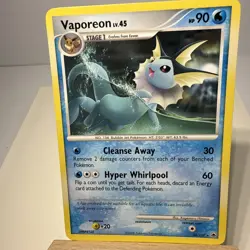 Vaporeon 34/100 - Pokemon TCG 2008 - Majestic Dawn - Non-Holo Rare - Image 1