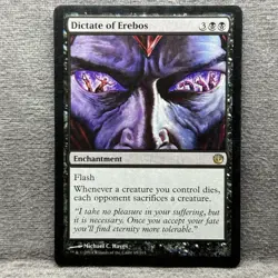 MTG Dictate of Erebos - Journey Into Nyx (JOU) #65 Non-Foil LP Magic Card - Image 1