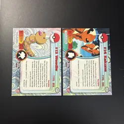 *VINTAGE* 2000 Topps Pokemon Chrome! Weedle, Kakuna, NM cards - Image 2