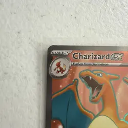 2023 Pokemon Charizard ex Ultra Rare holo 183/165 SV 151 English Near Mint - Image 2