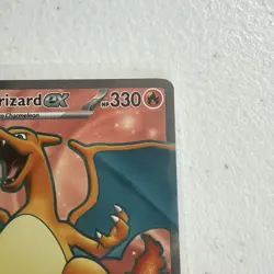 2023 Pokemon Charizard ex Ultra Rare holo 183/165 SV 151 English Near Mint - Image 3