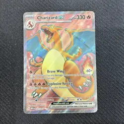 Charizard ex 183/165 Ultra Rare SV 151 Pokemon Card Near Mint - Image 1