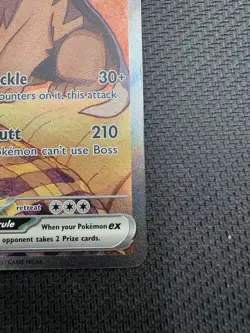 Pokemon TCG Arven's Mabosstiff EX #235/182 Sv10: Destined Rivals SAR - Image 5
