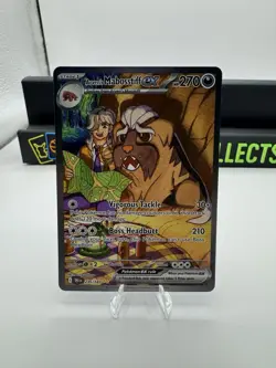 Pokemon TCG Arven's Mabosstiff EX #235/182 Sv10: Destined Rivals SAR Near Mint - Image 1