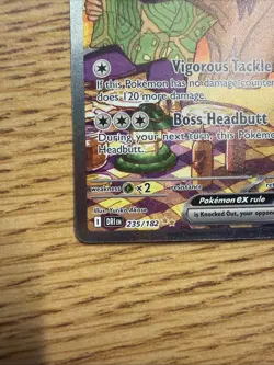 Pokemon TCG Arven's Mabosstiff EX #235/182 Sv10: Destined Rivals SAR - Image 2