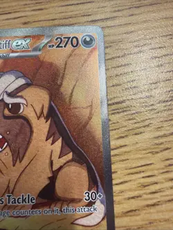 Pokemon TCG Arven's Mabosstiff EX #235/182 Sv10: Destined Rivals SAR - Image 4