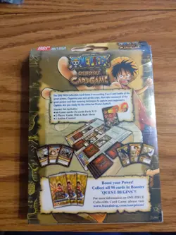 Bandai One Piece CCG Card Game New Sealed The Quest Begins Starter Deck 2005 - Image 2