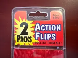 Vintage 1996 Pokemon ACTION FLIPS Lenticular Cards Blister 2 Packs New Sealed - Image 2