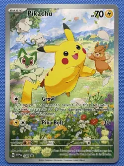 Pokemon Pikachu 088 SVP: Scarlet & Violet Promo Regular Basic Card English 2024 - Image 1