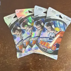 Naruto Series 1 Card Packs Lot of 4 heaven scroll - Image 1