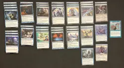 MTG Pauper Blue Tempo Control Bounce Deck 40 Cards (Lands Tokens Not Included) - Image 1